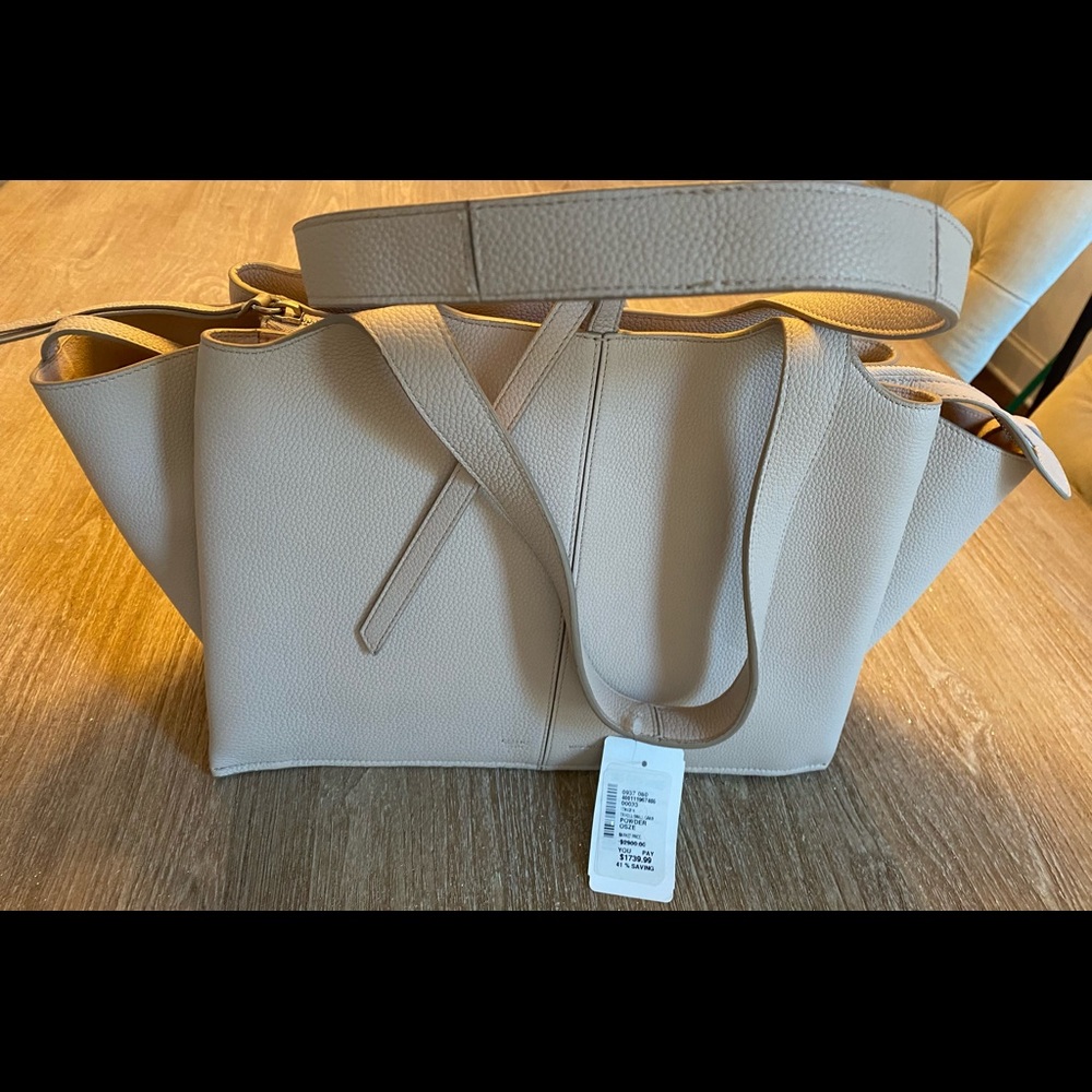 CELINE Small Grain Trifold Bag